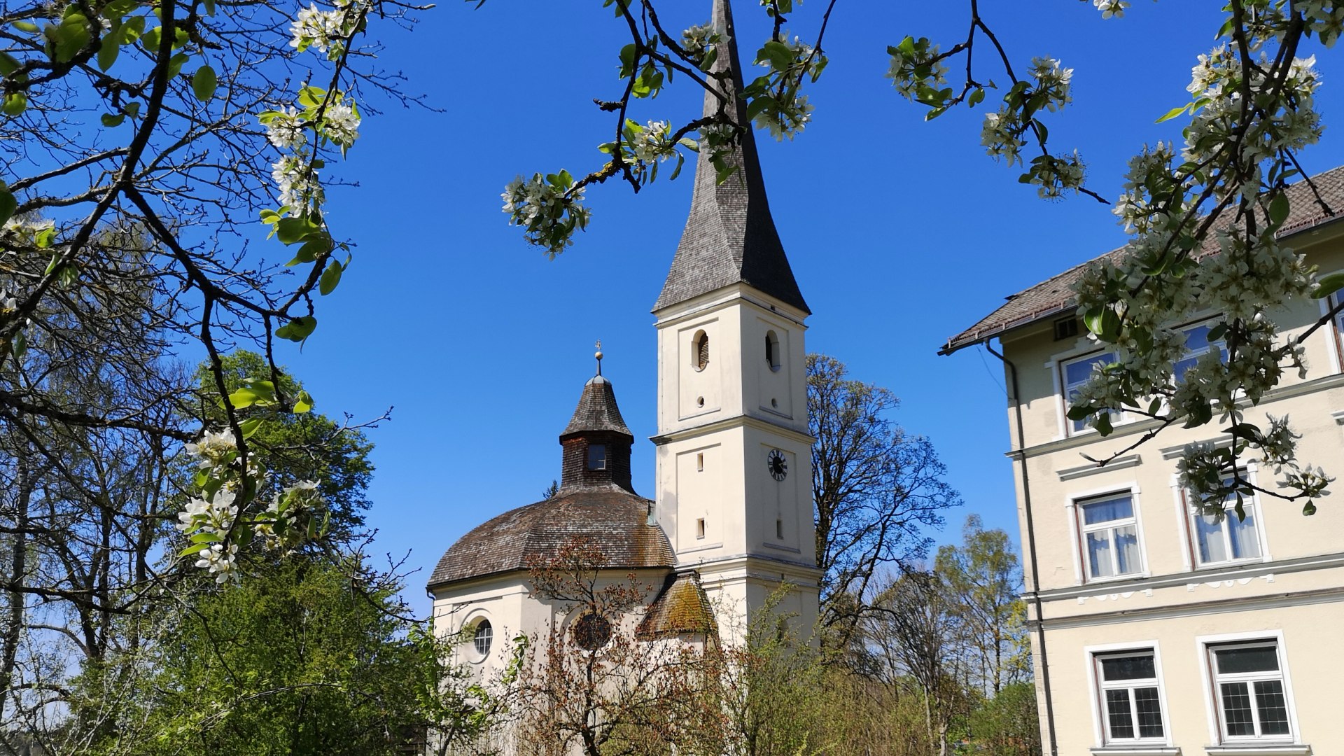 Portiunkulakirche mit Kloster, © Isabella Krobisch