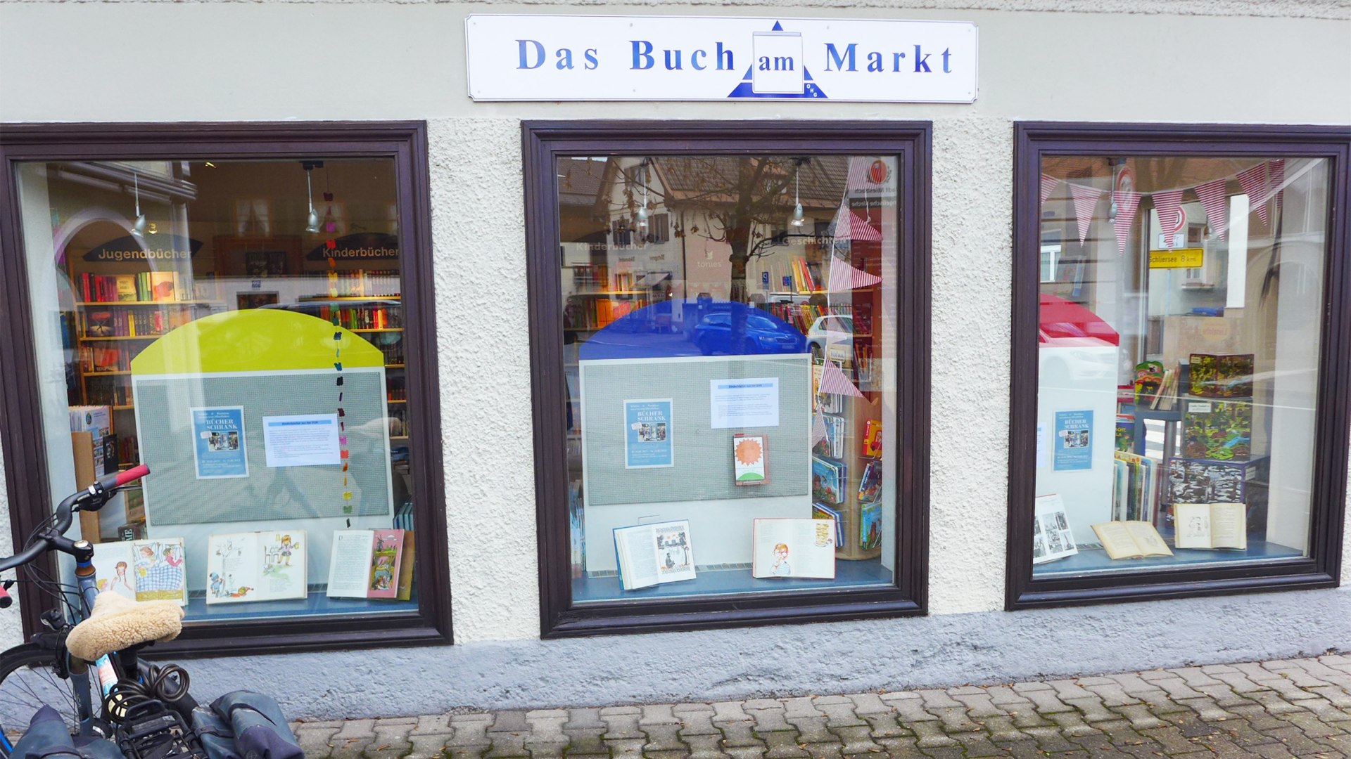 Schaufenster "Das Buch am Markt", © Verena Wolf