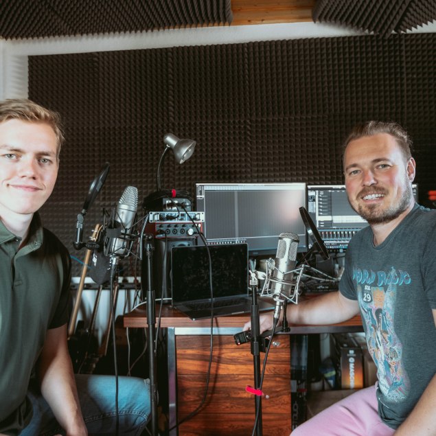 Andreas Mayer und Mathias Huber, © Privat