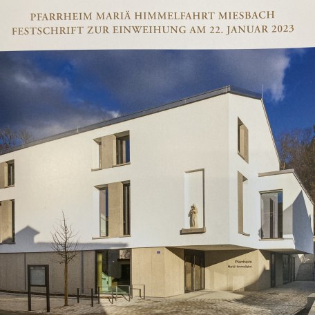 Festschrift zum neuen Pfarrheim, © Andreas Leder