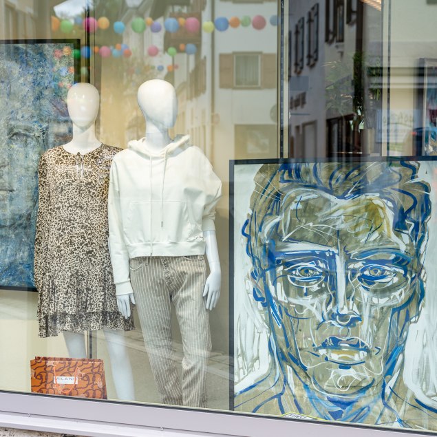 Kunst im Schaufenster, © Max Kalup