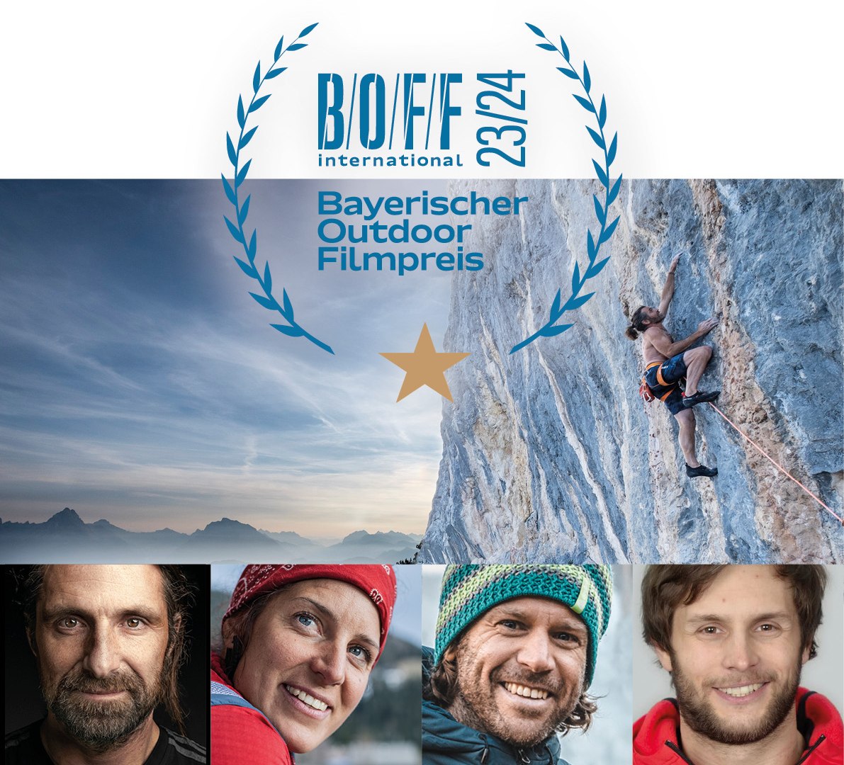 BOFF intern. Preisverleihung 4 Prtagonisten