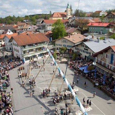 Maibaum, © Stadt Miesbach