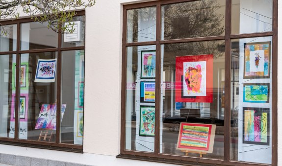 Kunst im Schaufenster, © Max Kalup