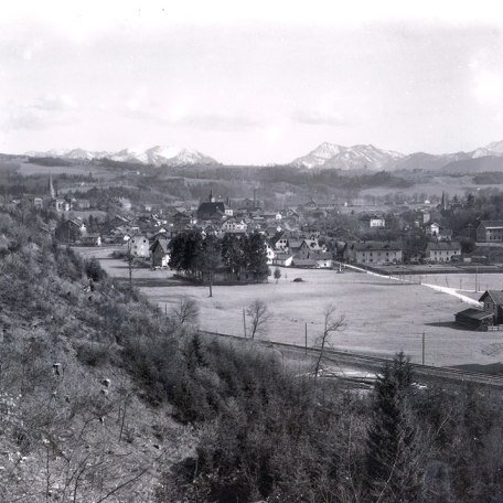 Stadtansicht Norden 1920er Jahre, © Stadtarchiv Miesbach