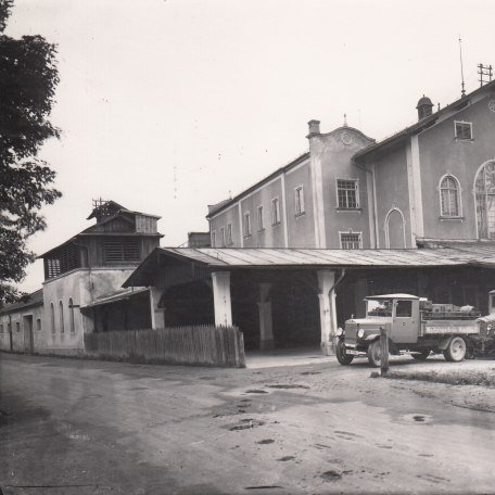 Waitzinger Bräu, um 1922, © Stadt Miesbach