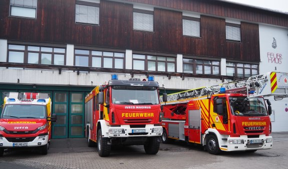 Fuhrpark der FFW Miesbach, © Selina Benda