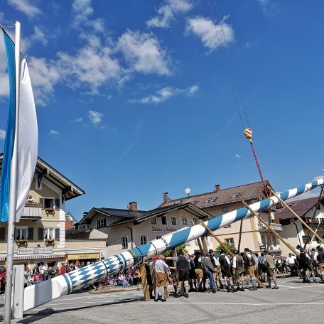 Maibaum, © Stadt Miesbach