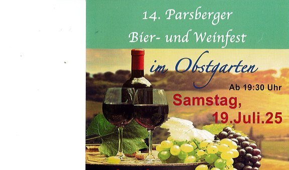 Parsberger Weinfest