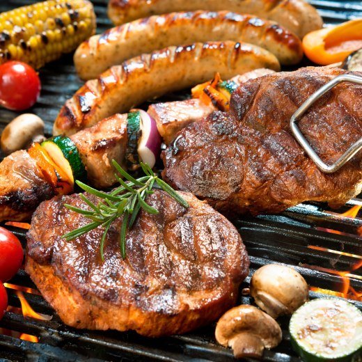 Bay. Hof Grillbuffet