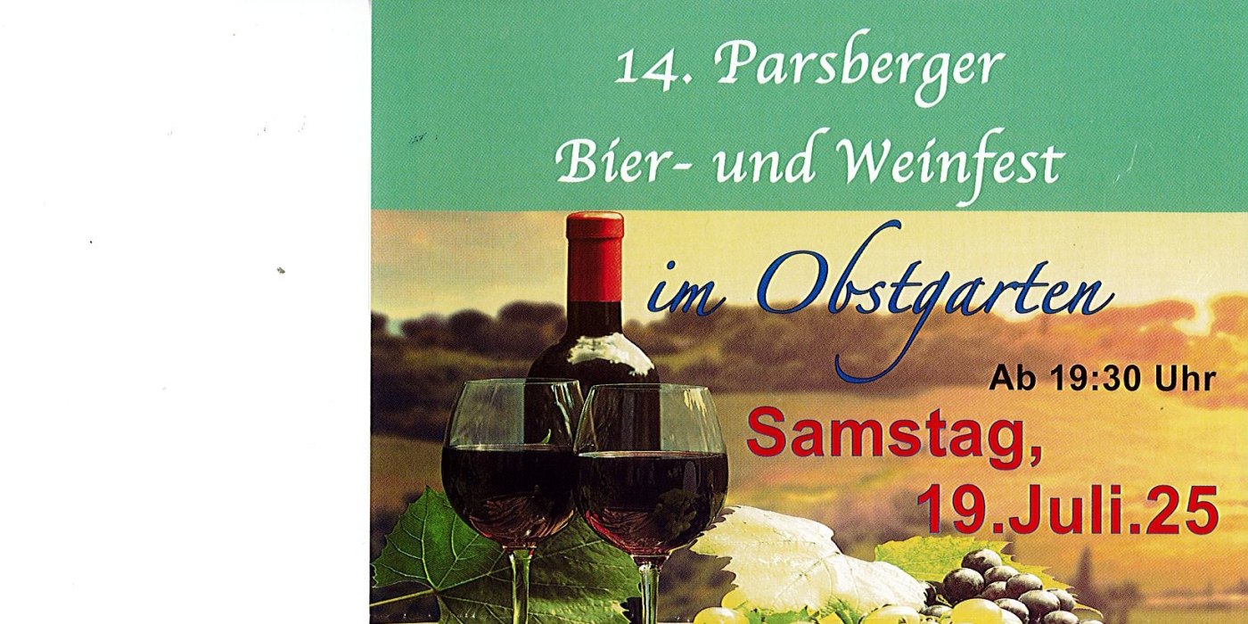 Parsberger Weinfest