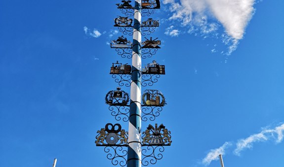 Miesbacher Maibaum, © Isabella Krobisch