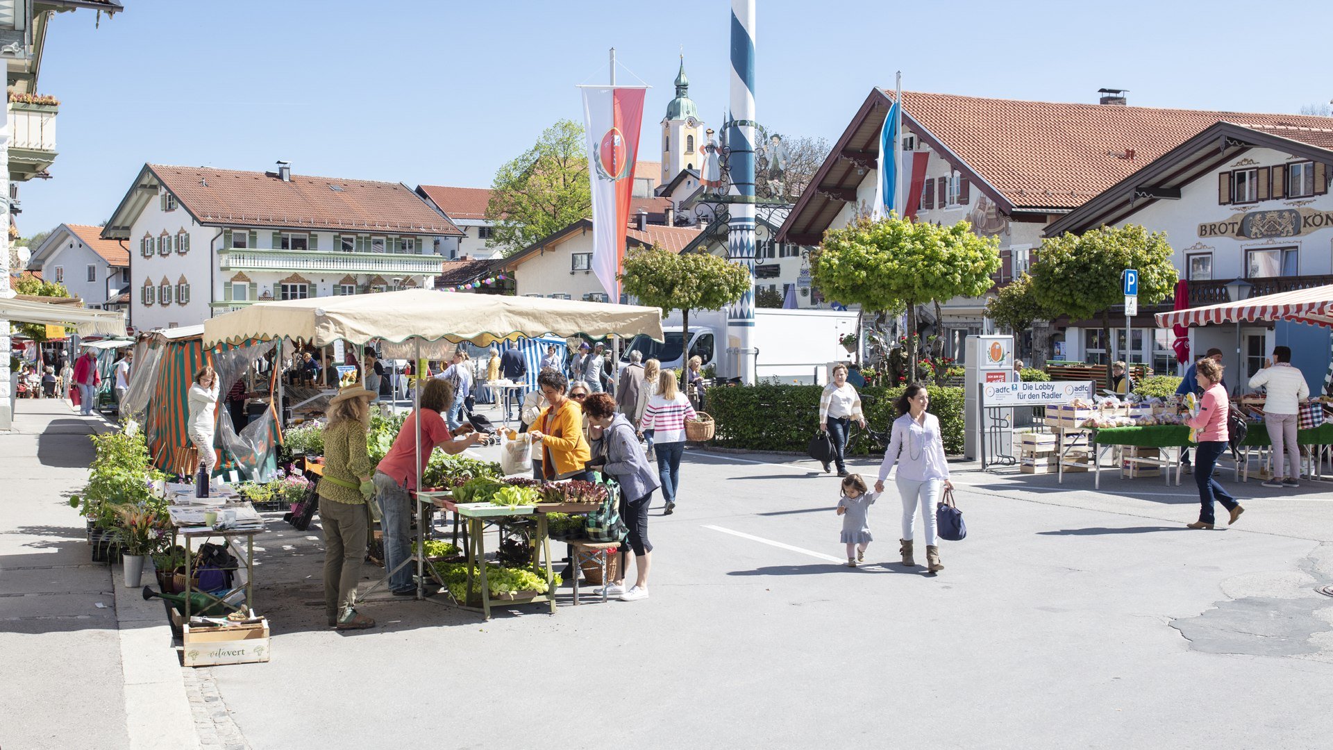 Wochenmarkt_Miesbach_Florian Bachmaier_2019, © Kulturamt der Stadt Miesbach