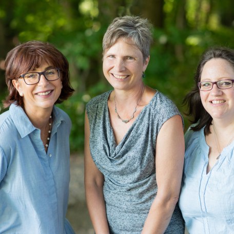 v.l.n.r. Petra Obermüller, Miriam Cetinich, Alexa Gentsch, © Sonja Sindlhauser