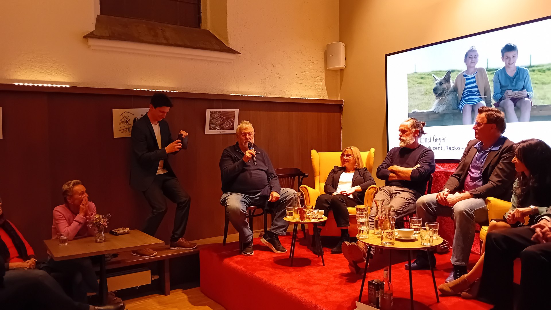 Live-Interviews im Bunten Haus, © Alexander Langheiter